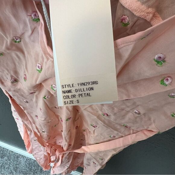 NWT Revolve x Morgan Lane Dillon Dress in Blush | Size Small - Picture 10 of 13